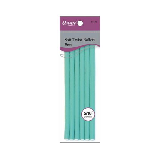 5/16in. Soft Twist Rollers: Green