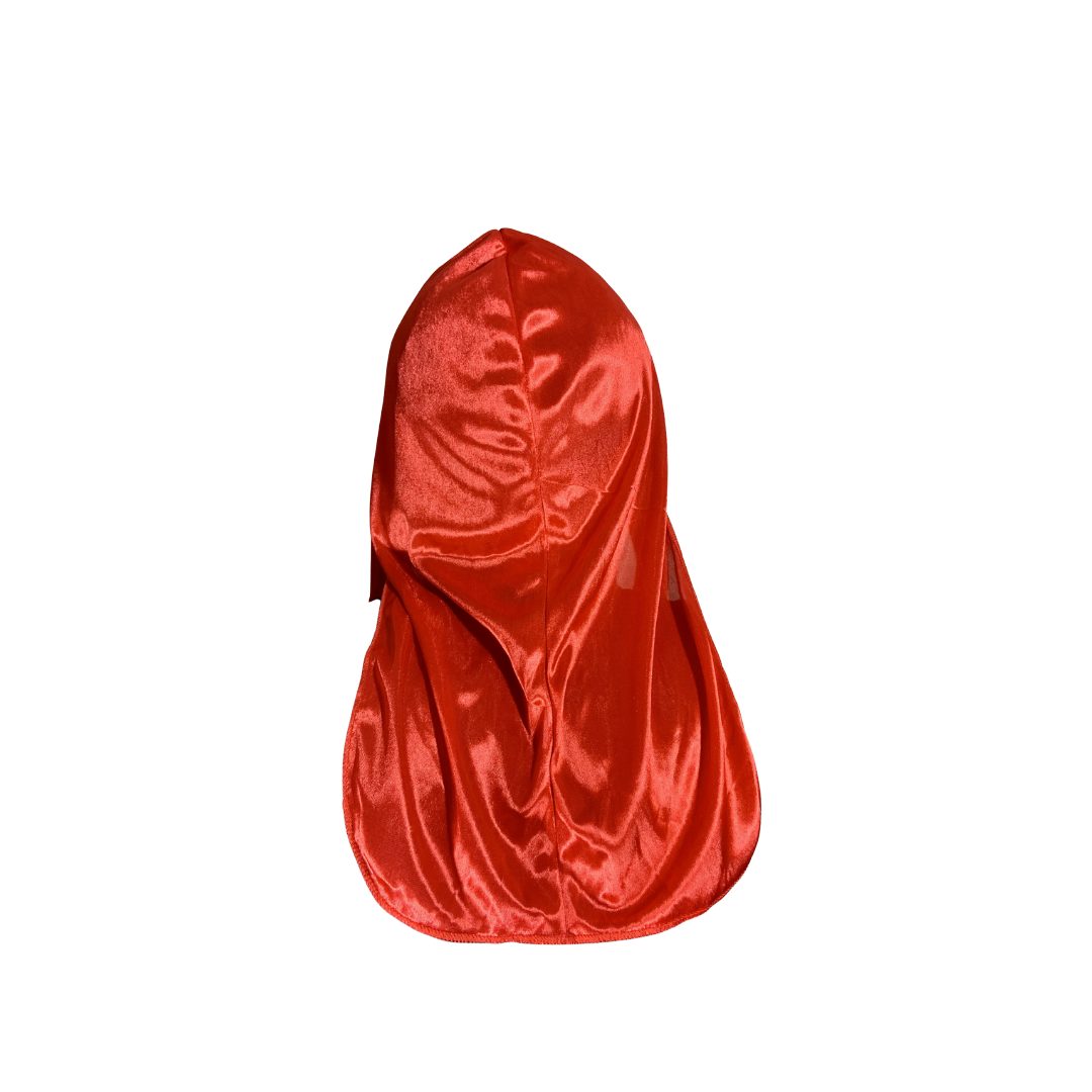 Satin Burnt Orange Durag