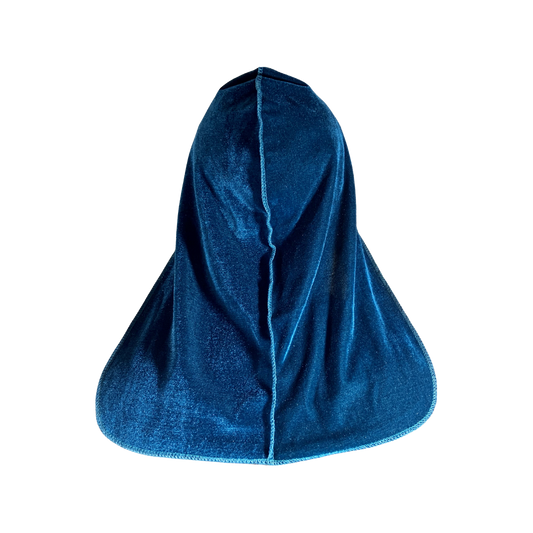 Velvet Teal Blue Durag